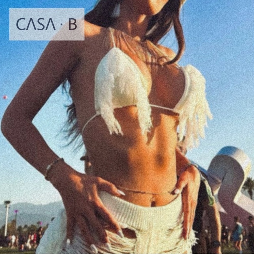 NEW to CASA B💫| The Tahlia Fringe Boheme Triangle TOP